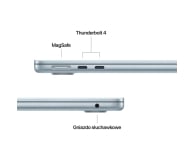 Apple MacBook Air M5/16GB/2TB/Mac OS Błękitny 10R GPU - 1588942 - zdjęcie 7